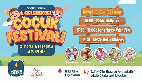 Çocuk festivali başlıyor 