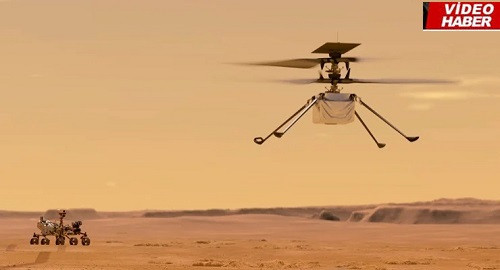 NASA, Mars’ta kullanılacak helikopter tasarımını tanıttı