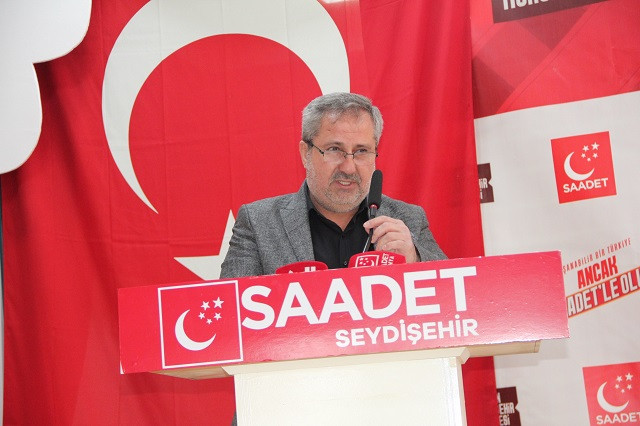 Saadet Partisi Seydişehir ilçe kongresi yapıldı