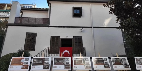 Selanik’teki Atatürk Evi, yeniden restore ediliyor