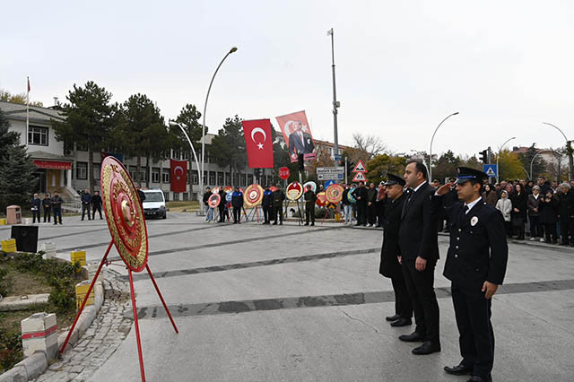 Seydişehir de 10 Kasım Atatürk’ü anma günü