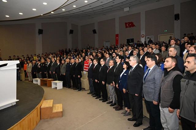 Seydişehir’de İstiklal Marşı’nın kabulü etkinliği